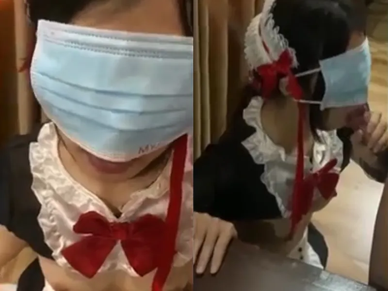 Gấu việt dâm cosplay nô lệ liếm mút con cây hàng điêu luyện
